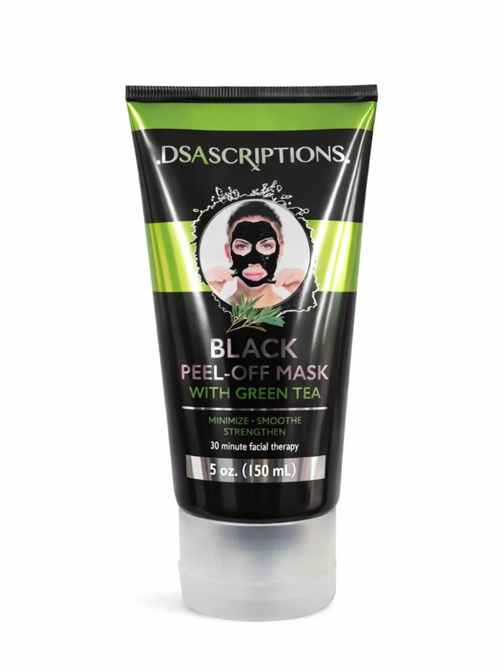 Black Peel-Off Face Mask with Green Tea – Deep Cleansing Pore Care 150ml